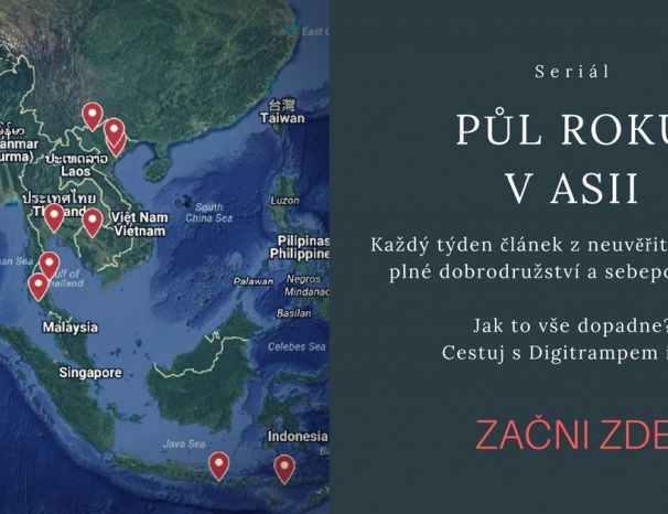 Půl roku v Asii