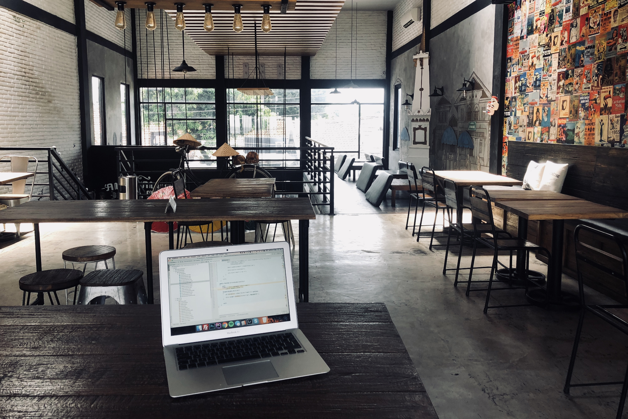 Kavárny v Yogyakartě