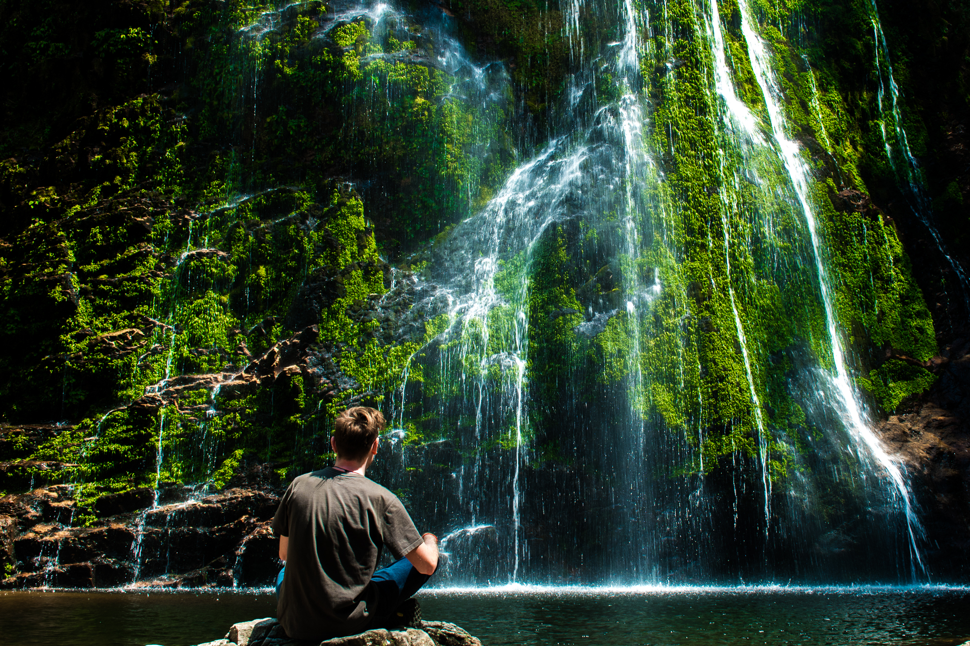 Vodopád lásky v Sapě