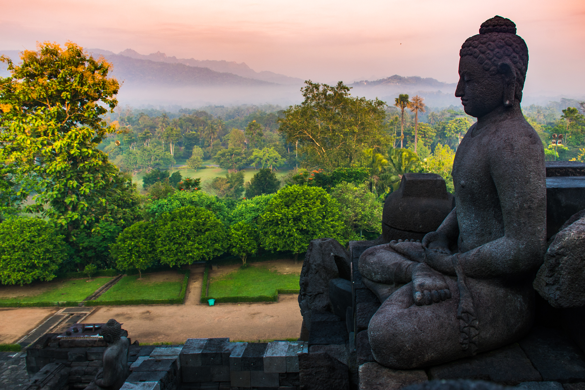 Boroburud, Java, Indonesie
