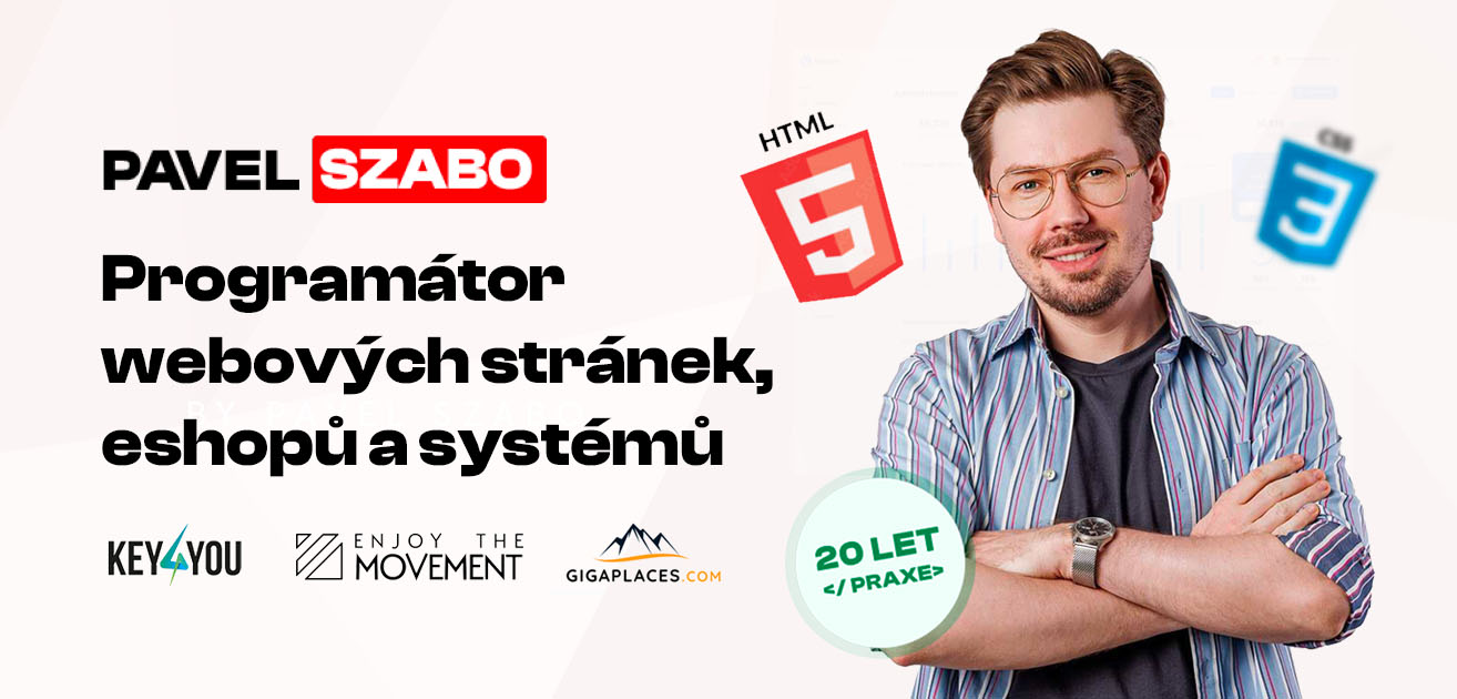 Tvorba webových stránek, eshopů a systémů