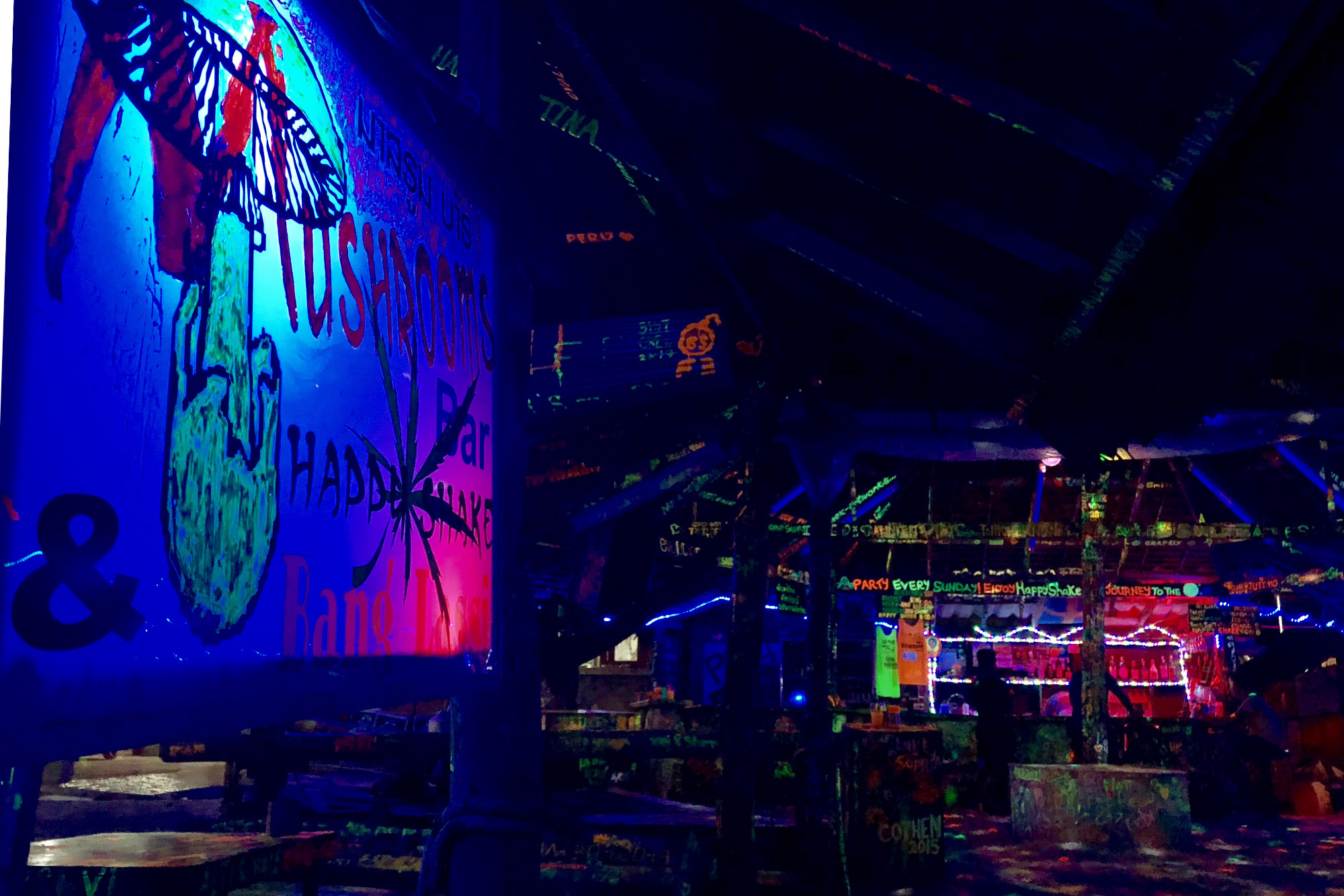 Muschroom bar na Koh Lantě