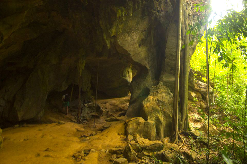 Jeskyně Bat Cave na Koh Lantě